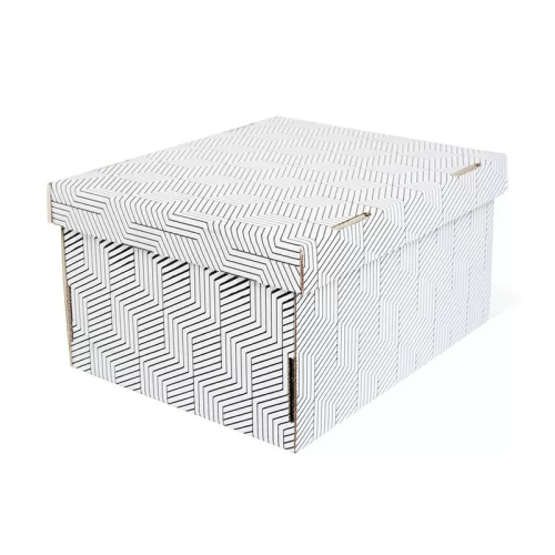 Коробка д/хранения геометрия 32*26*17см